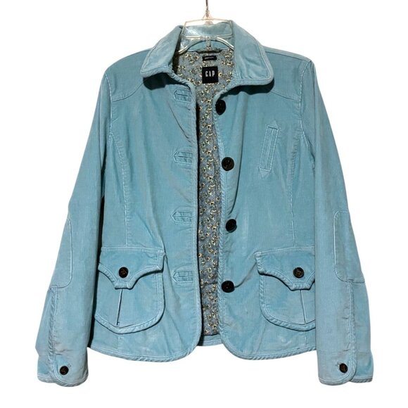 GAP Jackets & Blazers - Y2K Gap Corduroy Jacket 10 Blazer Pastel Layer Cottage Fairy Capsule Minimalist
